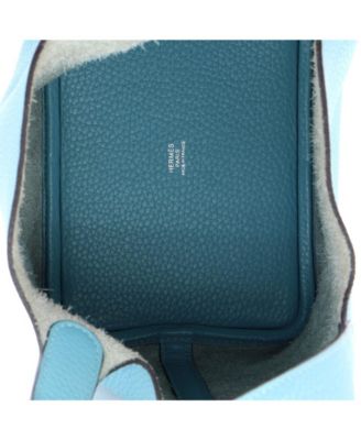 Pre-Owned HERMES PM Picotin Lock Bag Clemence