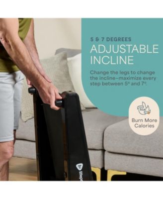 PacerMini Walking Pad Treadmill with Incline – Under Desk Mini Treadmill for Home & Office, Portable Desk Walking Pad with Remote