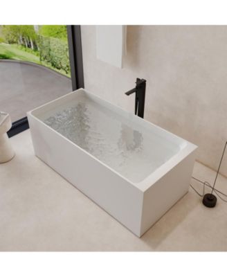 Freestanding Engineered Stone Bathtub