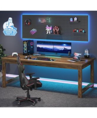 Modern Computer Desk, 63 x 31.5 inch Large Office Desk Computer Table Study Writing Table