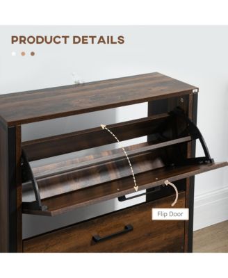 Slim Shoe Storage Cabinet