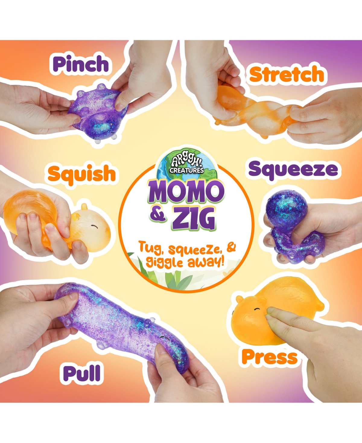 Power Your Fun Capybara Squishy Toy 2 Pack