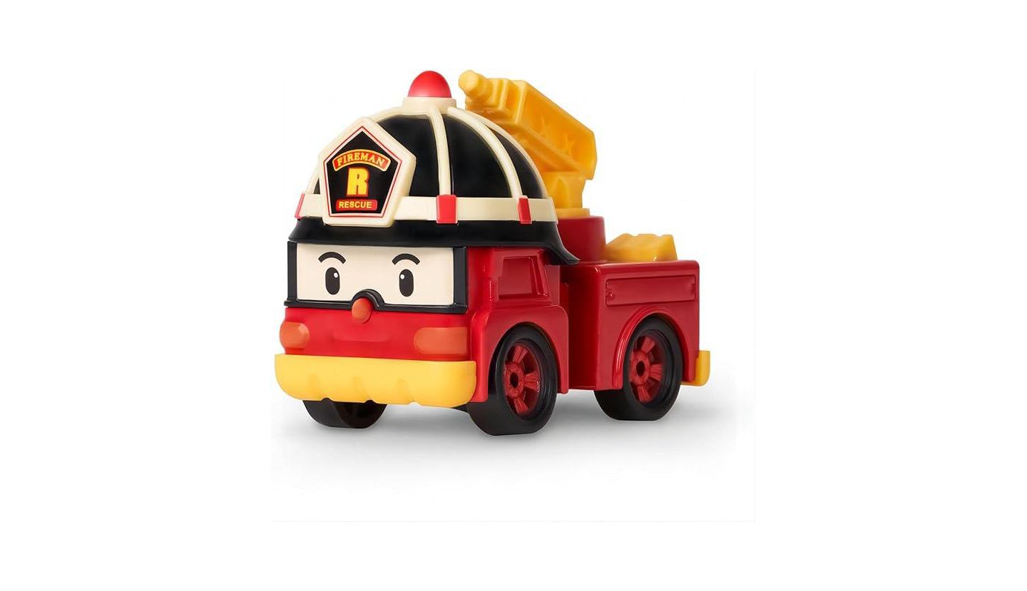 Детская игрушка Robocar Poli Roy Die-Cast Smooth-Rolling Fire Truck — фото 1