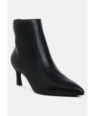 Womens Migelo Faux Leather Ankle Boots Women