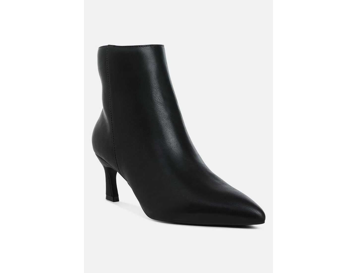 Женские ботинки London Rag Migelo Faux Leather Ankle Boots Women, цвет: Чёрный — фото 1