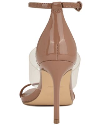 Women's Vallie Strappy Vinyl Stiletto Sandals