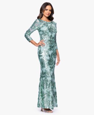 Women's Boat Neck Sequin Detail Dress