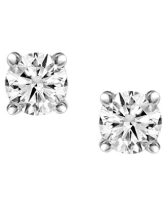 Diamond Stud Earrings (5/8 ct. t.w.) in 14k White Gold