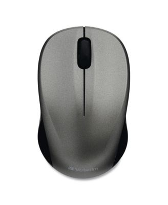 99769 2.4 GHz Frequency/32.8 ft Wireless Range Left/Right Hand Use Silent Wireless Blue LED Mouse - Graphite