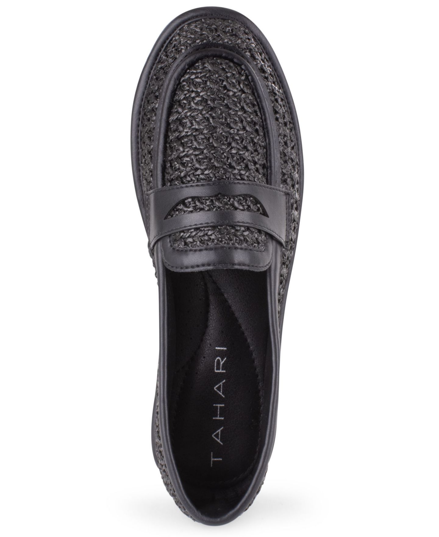 Женские туфли Tahari Meadow Slip-On Penny, цвет: Чёрный — фото 4