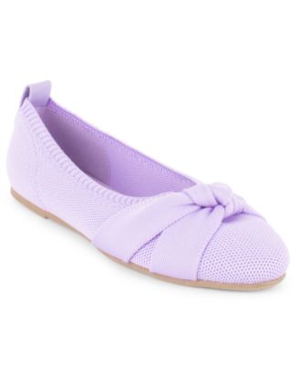 Women's Bordeaux Slip-On Ballet Flats