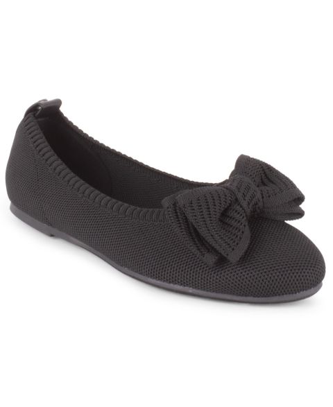 Женские балетки Tahari Sorrento Slip-On Ballet Flats, цвет: Чёрный