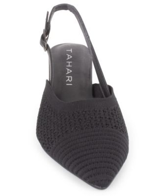 Women's Palermo Slingback Buckle Pumps