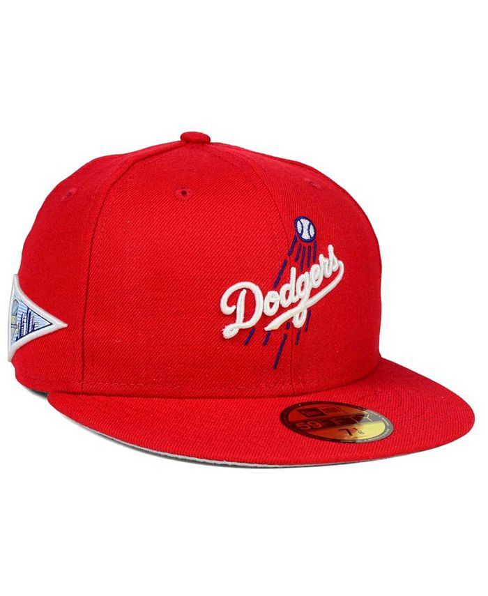 New Era Los Angeles Dodgers Banner Patch 59FIFTY Fitted Cap - Macy's