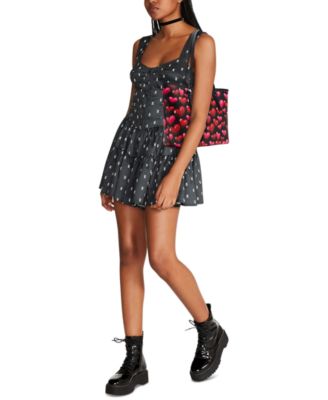 Bubble Hearts Medium Tote Bag