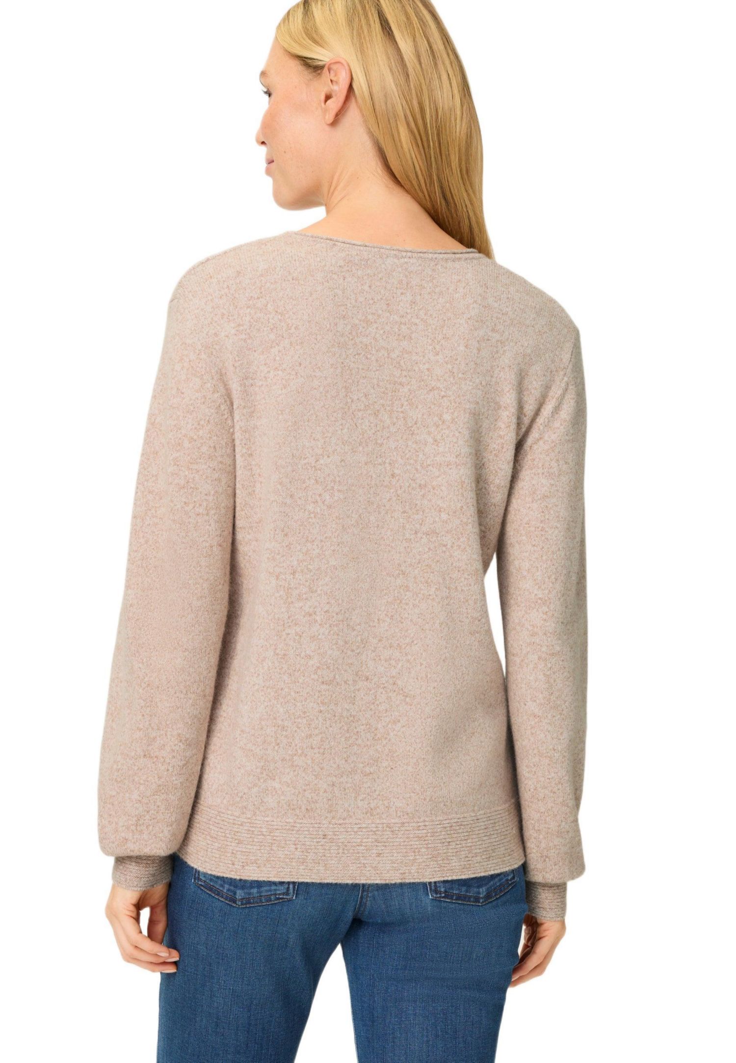 Women's Melange Knit Sweater