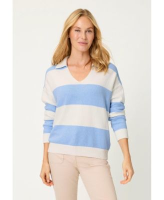 Women's Open Collar Sweater
