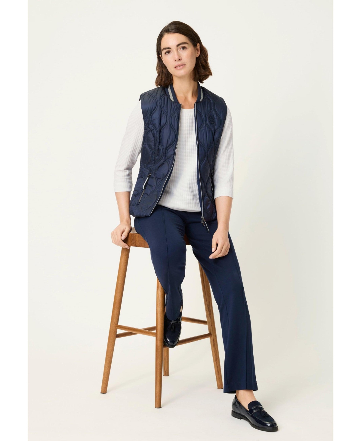 Olsen Women's Waffle Knit T-Shirt