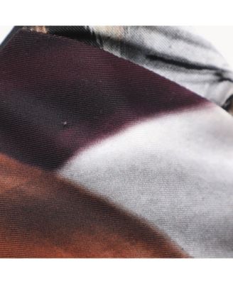 Women's Stretch Crepe Piercing Draped Midi Dress