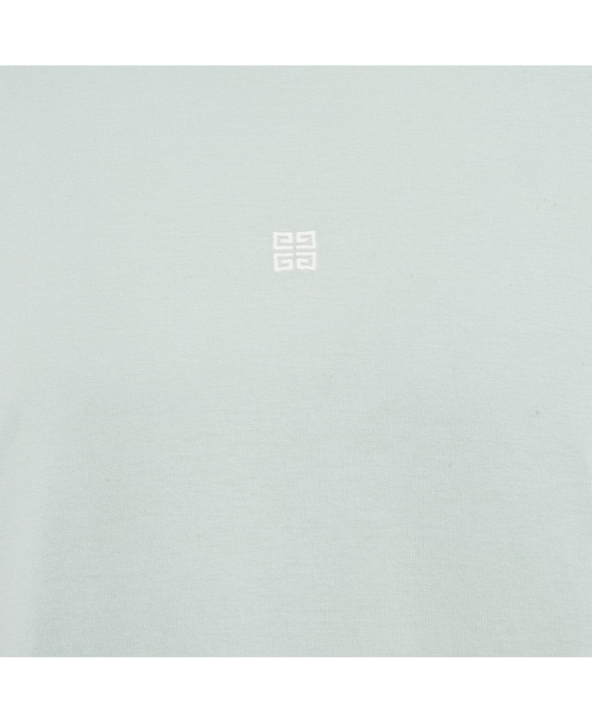 Pre-Owned Givenchy Men's Logo Embroidered Cotton Crew Neck T-Shirt