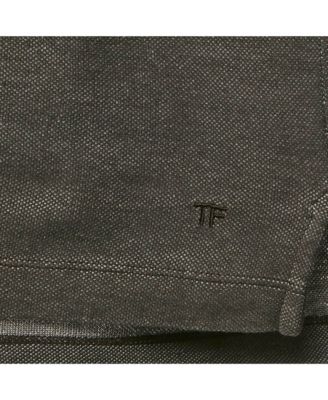 Men's Cotton & Silk Pique Polo T-Shirt