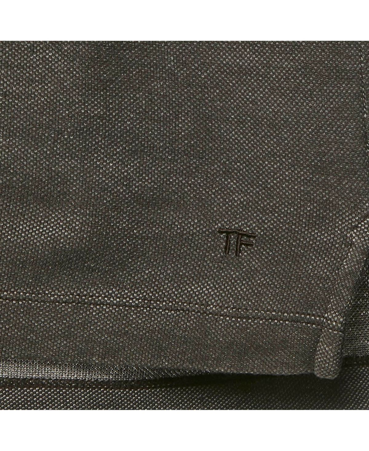 Pre-Owned Tom Ford Men's Cotton & Silk Pique Polo T-Shirt