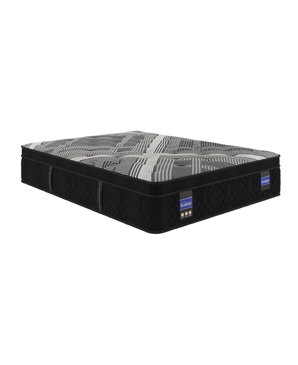 Spring Air Francesca 13.5" Hybrid Plush Euro Pillow Top Mattress, Twin Xl