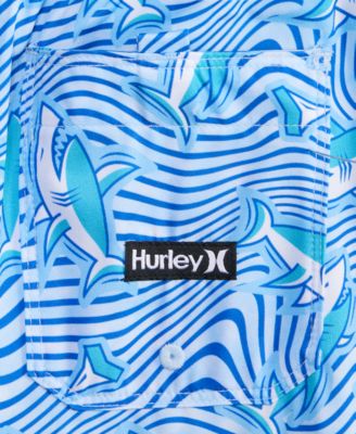 Boys' 8-20 Dizzy Shark Pull-On Swim Trunks