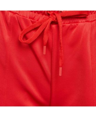 Women's Red Jersey Track Trouser