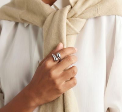 Adjustable Fashion Stainless Steel Ring