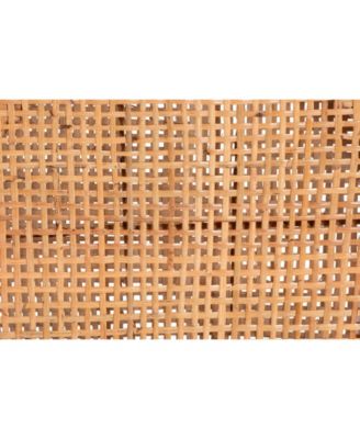 Caspia 2-Pc. Rattan Mid-Century Dining Chair Set