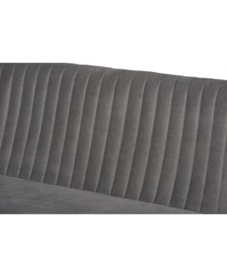 Alvis 2-Pc. Wood Mid-Century Dining Nook Banquette Set