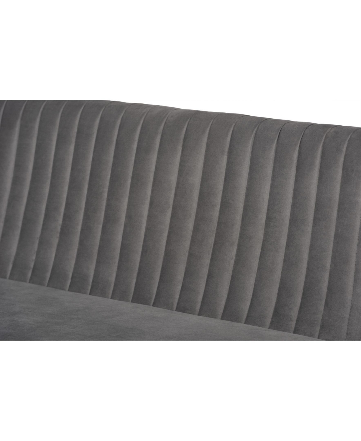 Baxton Studio Alvis 2-Pc. Wood Mid-Century Dining Nook Banquette Set