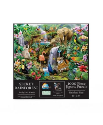 Secret Rainforest 1000 piece Jigsaw Puzzle for Adults