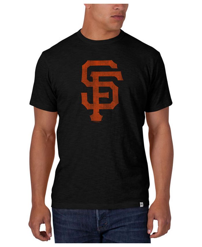 '47 Brand Men's San Francisco Giants Scrum Logo T-Shirt - Macy's