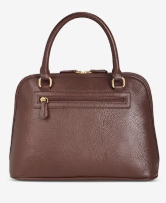 Pieced Dome Satchel, Exclusively at Macy's 