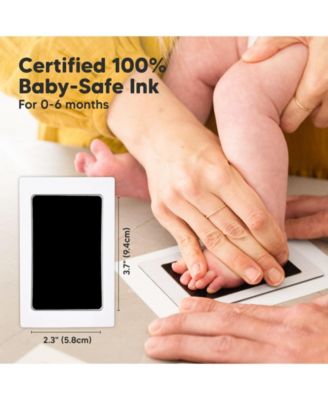 Heartfelt Inkless Baby Hand & Footprint Frame Kit with Letterboard, Dog Paw Print, Baby Shower Gifts for New-Moms