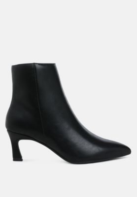 Womens Migelo Faux Leather Ankle Boots Women