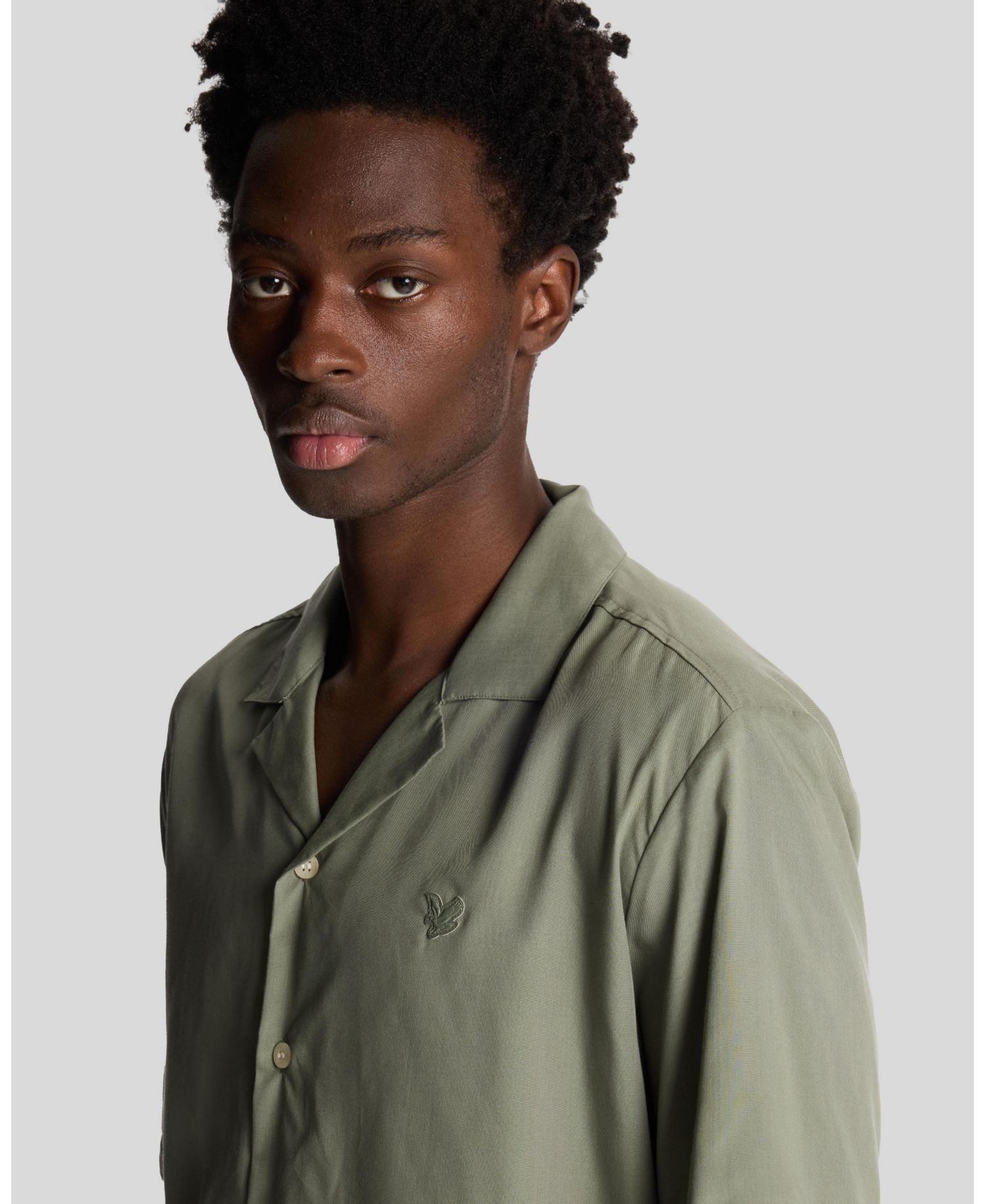 Men's Contrast Cuff Shirt