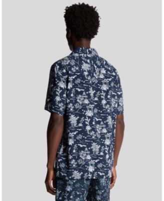 Men's Botanical Garden Print Resort Shirt
