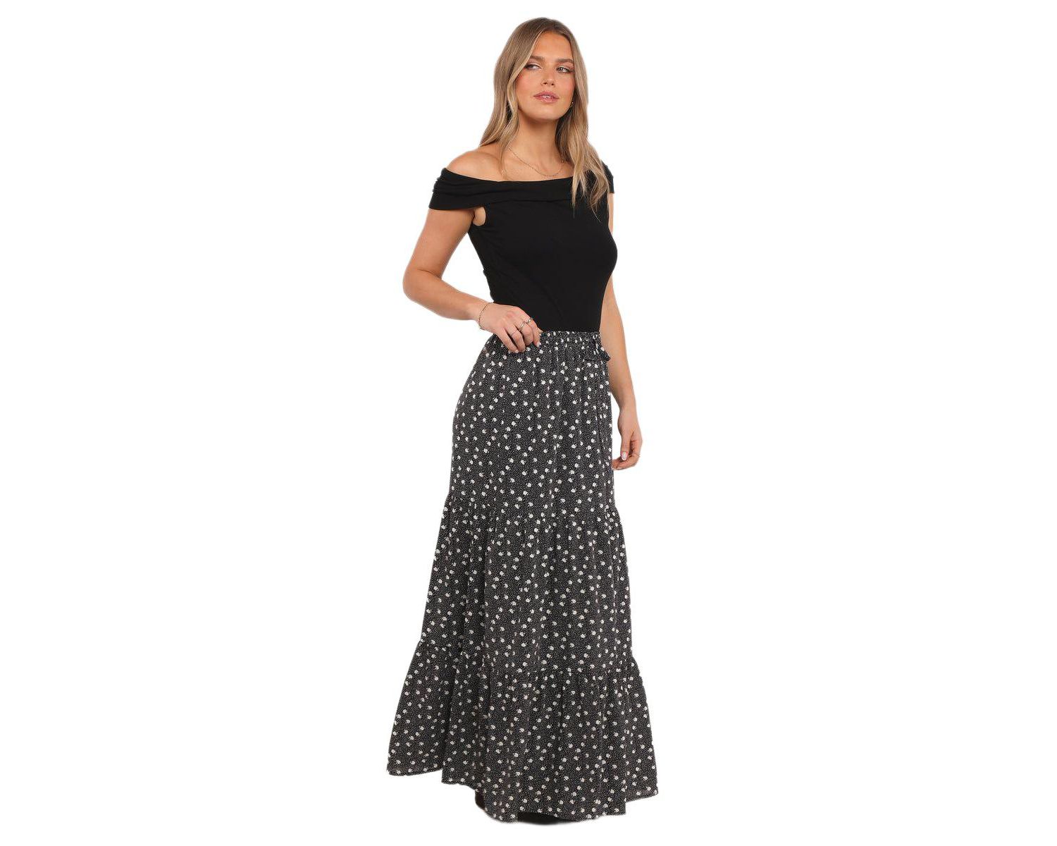 Women's Vincent Tier Maxi Skirt