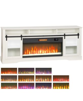 Modern Electric Fireplace TV Sd for TVs Up to 80 Inches,