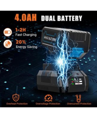 Cordless Paint Sprayer, 1000W HVLP System, 1200ml, 5 Copper Nozzles, Dual Batteries, Lightweight for Furniture & Home Projects