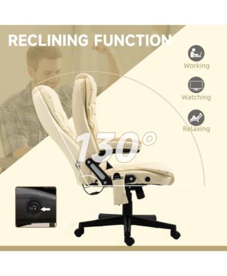 High-Back Vibration Massage Chair, Heating Office Chair,