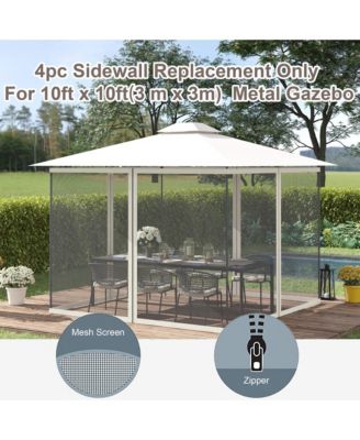 10' x 10' Replacement Netting for Patio Gazebo,