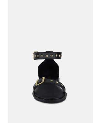 ROSEMARY Buckle Straps Women Flat Sandals