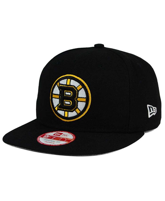New Era Boston Bruins Flag Stated 9FIFTY Snapback Cap - Macy's