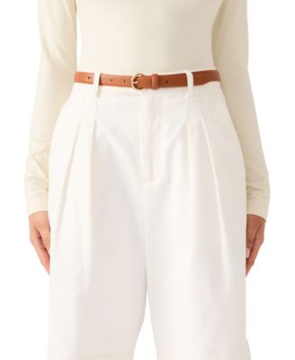 Women's Seasonal Straw 3- Pc Reversible Belt