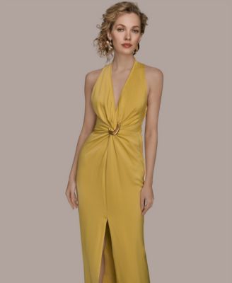 Women's V-Neck Sleeveless Dress