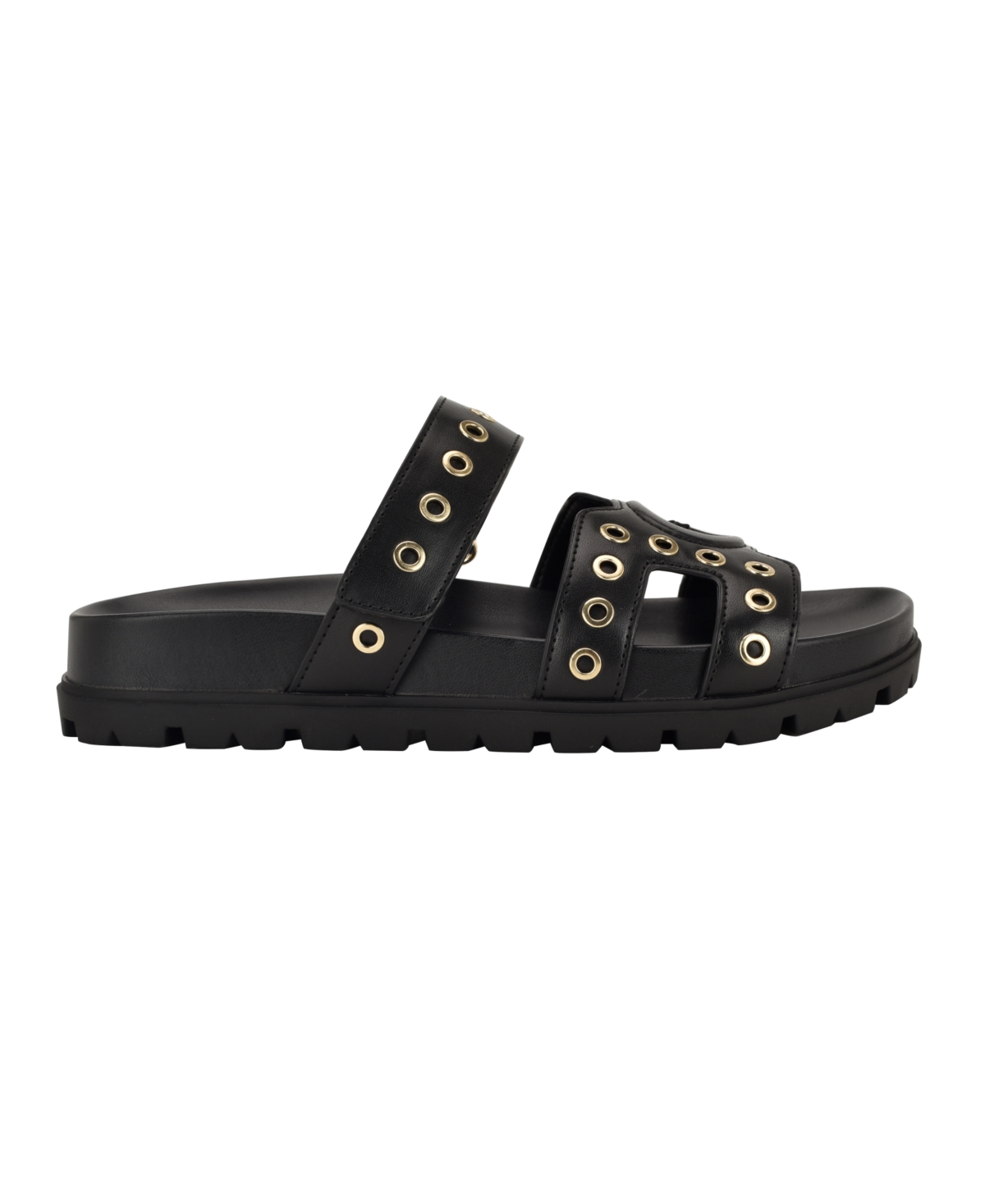 Guess Women's Fashie Double Strap Footbed Sandals